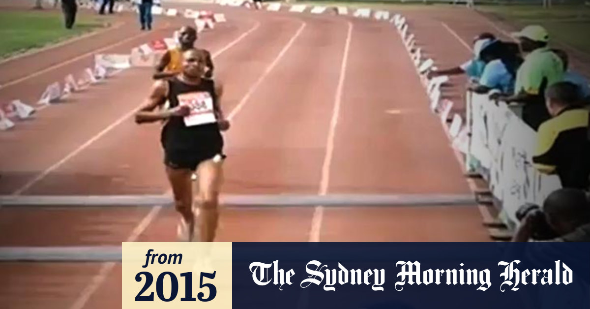 Video Runner cheats in marathon... finishes second